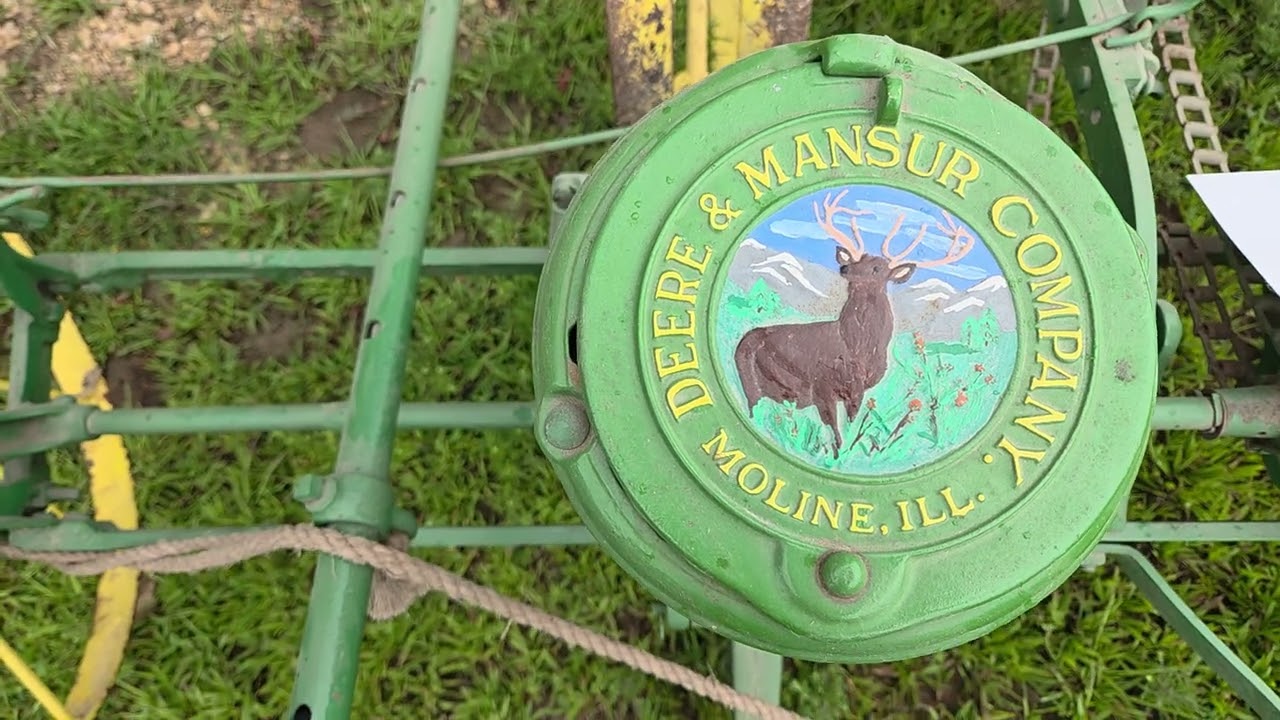Horse drafted John Deere implements.  ( LeSueur  (