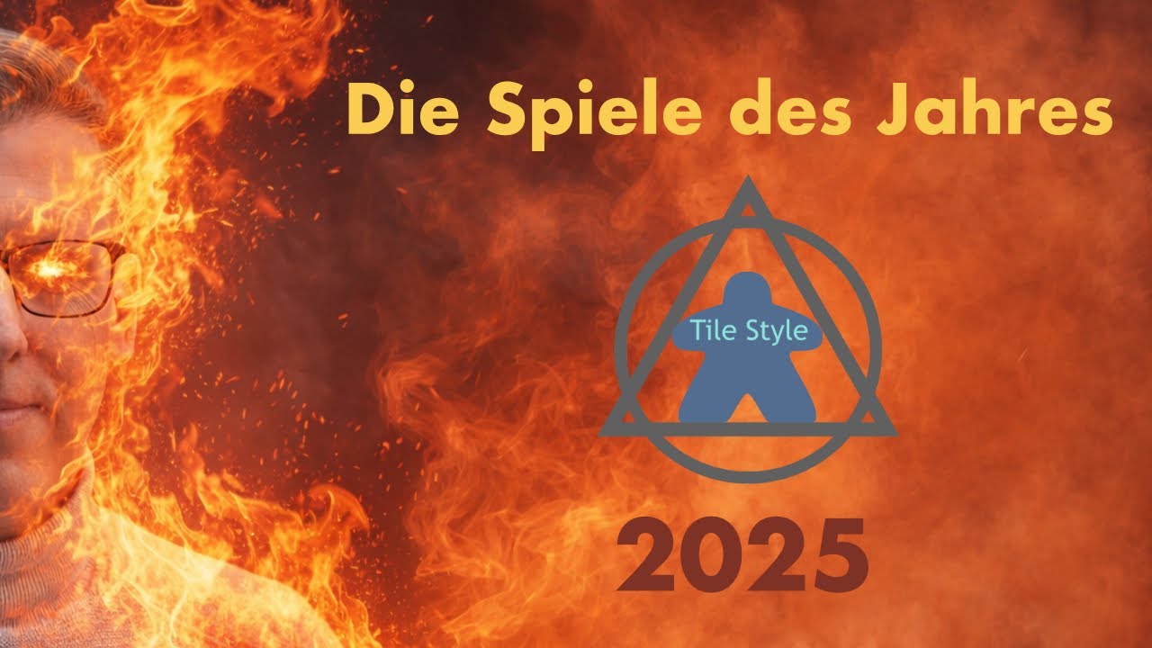 Die Spiele des Jahres 2025 - mit Topliste - Tilestyle - Brettspiele - Boardgames