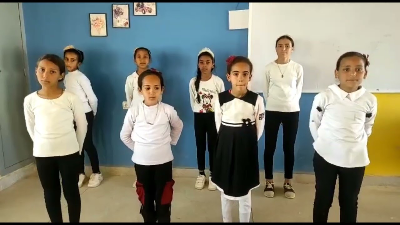 نشيد أقبل قمرك بعد غياب من أداء تلميذات وحدة تكنيون