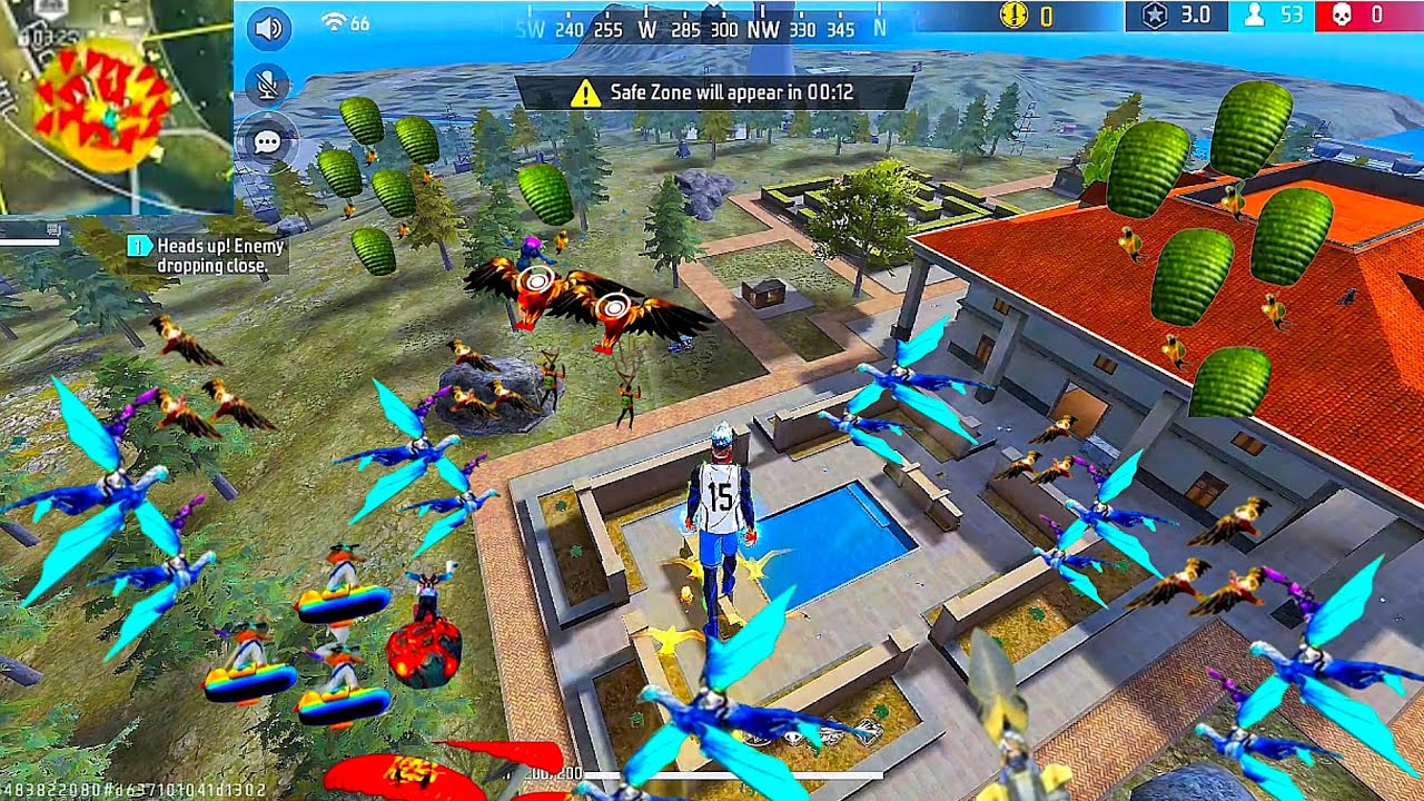 34 Kill 💪99%Headshot🎯 Rate⚡| Solo Vs Squad Full Gameplay | Mobile📱Free Fire Max