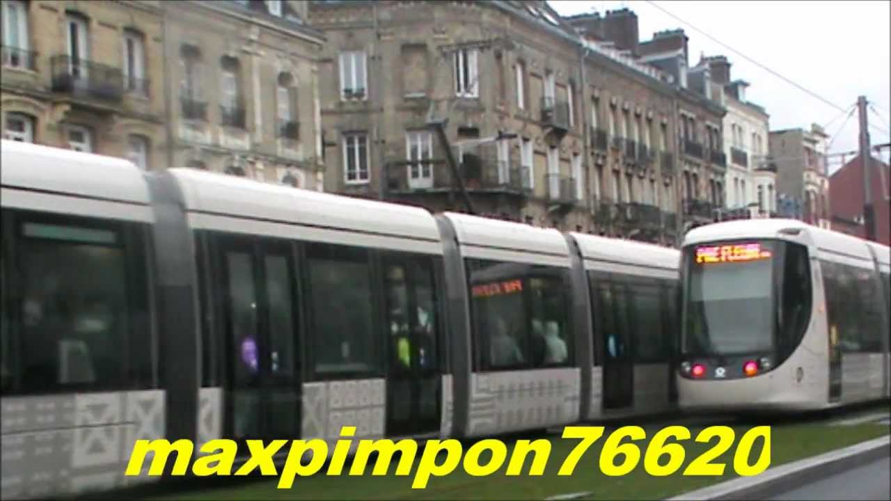 Tram A-B Gare - La Plage /  Les Lignes de l'Agglo LIA ( LE HAVRE 76 )