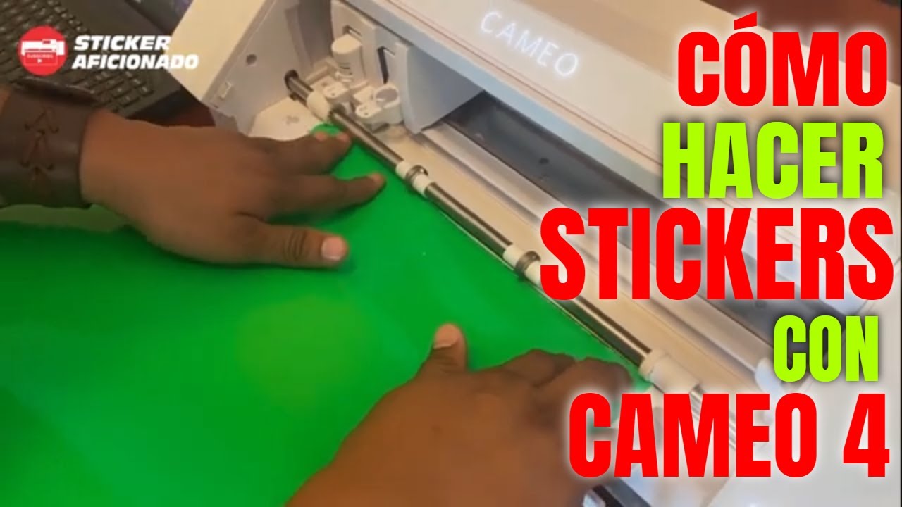Cómo hacer stickers con Cameo 4