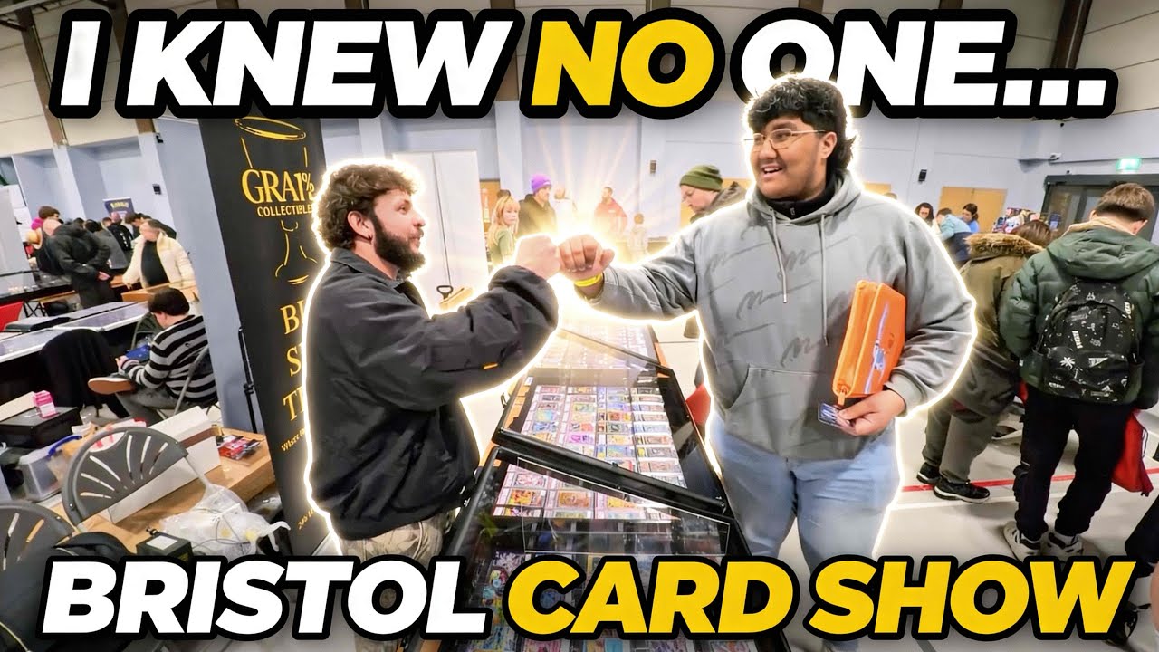 I Knew NO ONE at This Card Show… | Vendor POV