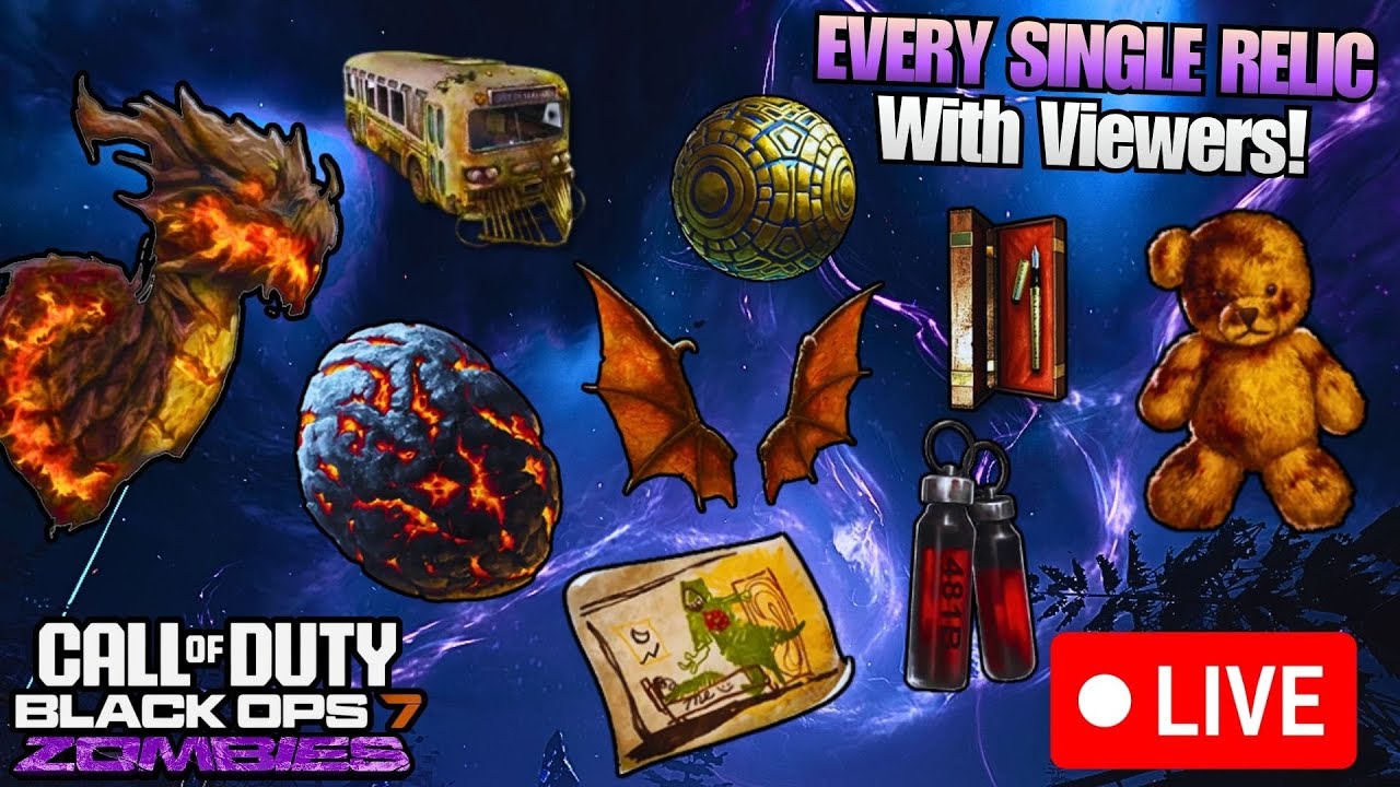 UNLOCKING RELICS All Stream With Viewers!! (Come say hi!!)