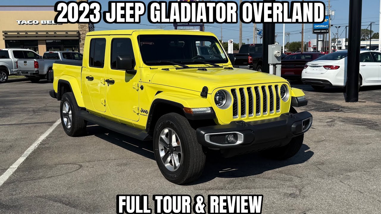 2023 Jeep Gladiator Overland (Full Tour/Review) | The Best Daily Off-Road Truck?