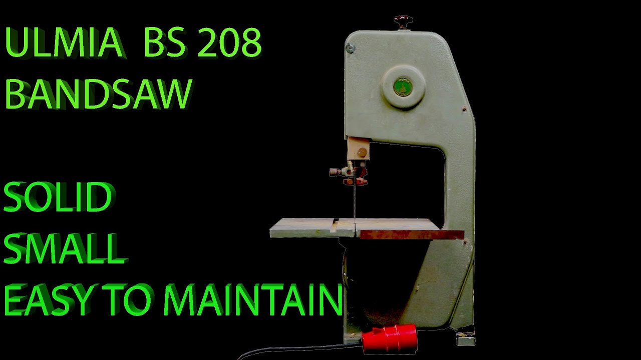ULMIA BANDSAW GOOD OLD RUSTY BSD 208 Bandsäge