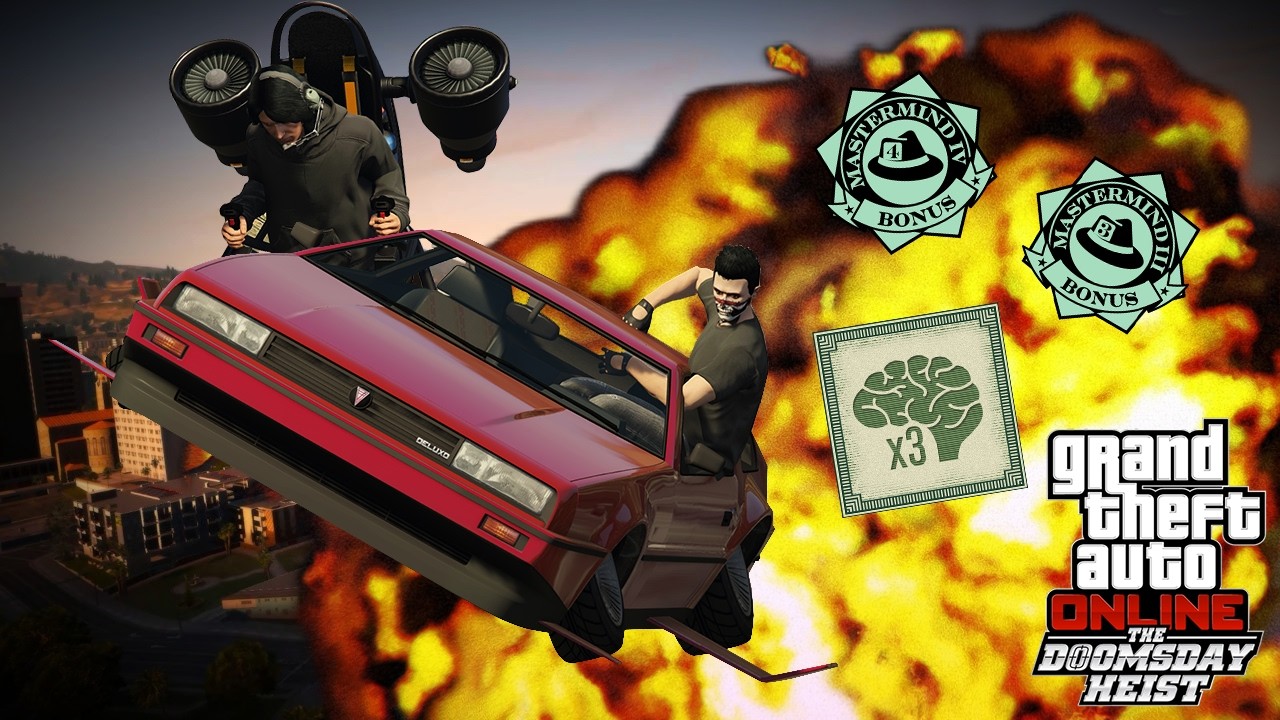 Прошли ГЕНИЯ ПРЕСТУПНОГО МИРА Судного Дня в GTA Online