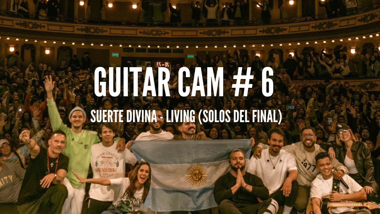 GUITAR CAM #6 Mas De Lo Que Soñé - LIVING (Monitor Mix) Live in Buenos Aires