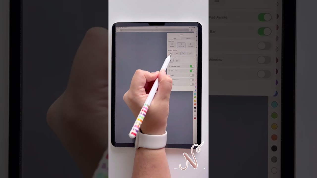 Noteful tutorial : view and options