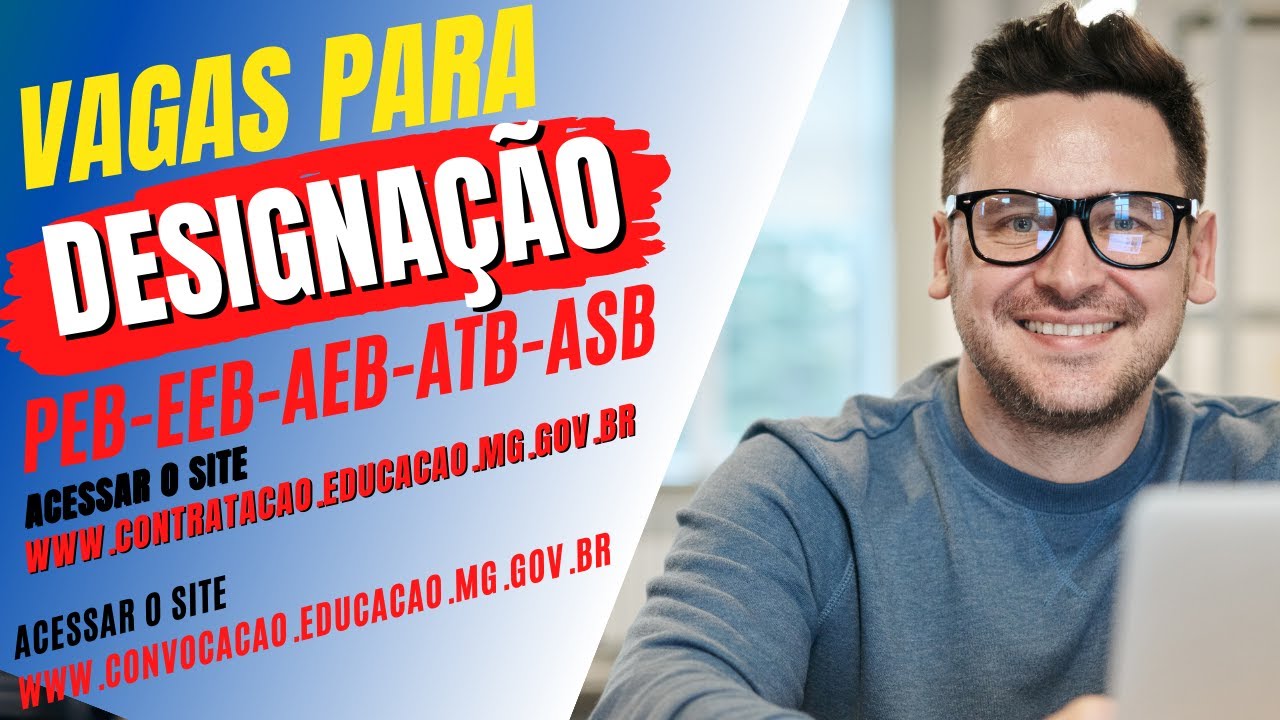 Inscri&ccedil;&atilde;o Para Designa&ccedil;&atilde;o 2022 MG - Passo a Passo