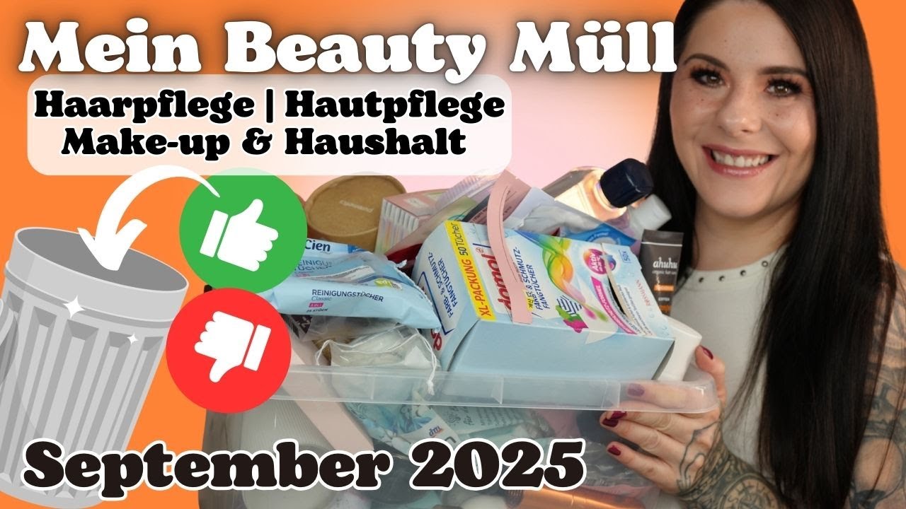 Das habe ich AUFGEBRAUCHT 🗑️♻️ im September 2025 | Hautpflege | Haarpflege | Make-up & Haushalt