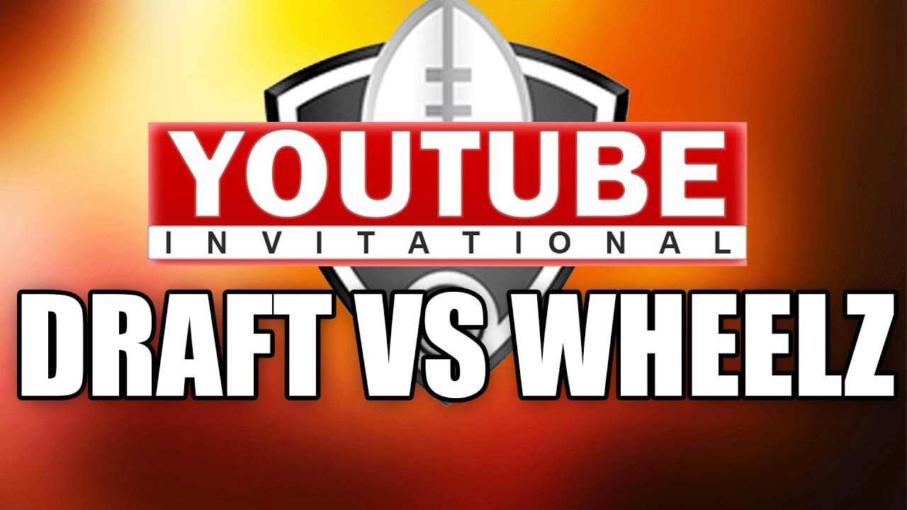 DRAFT FOR YOUTUBER TOURNEY RD 2! - LOGIC VS WHEELZ! | MADDEN 17