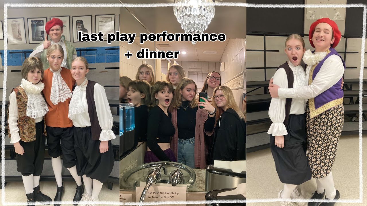 being in a play in an american high school *first video in english* // Auslandsjahr USA 2022/23
