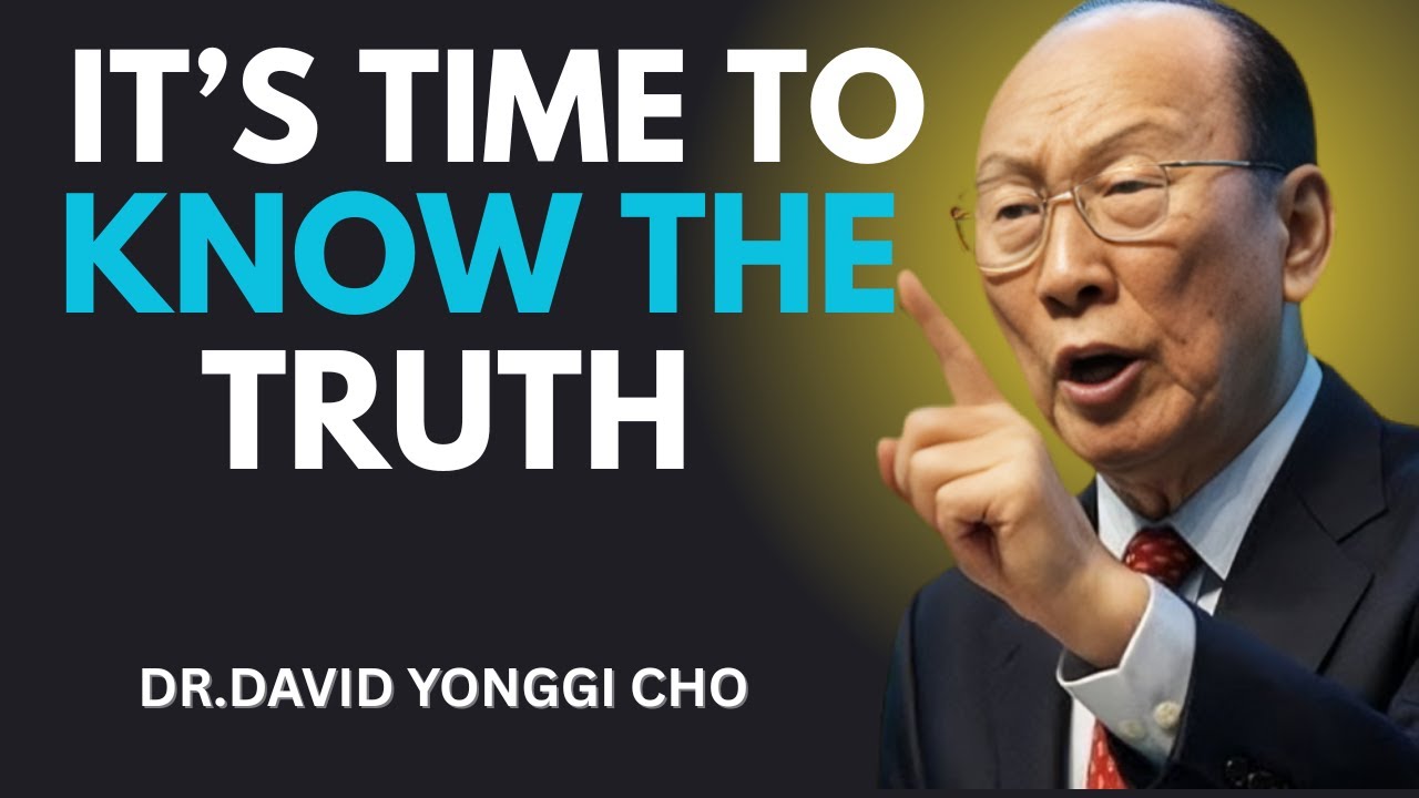 IT'S TIME TO TELL YOU EVERYTHING - Dr David Yonggi cho
