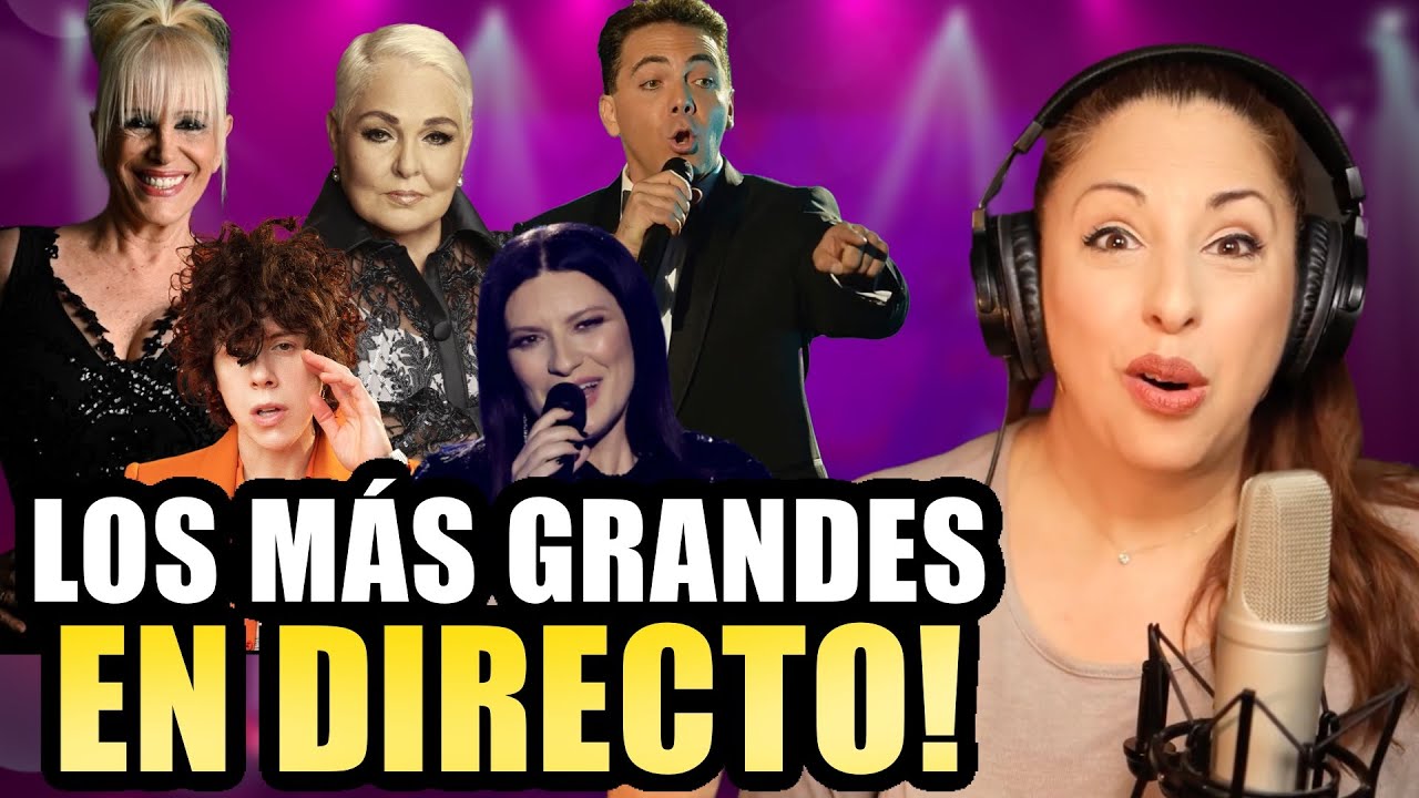 CANTANTES QUE NO CREERÁS QUE ESTÁN EN VIVO | Ceci Dover VOCAL COACH reaction & Analysis