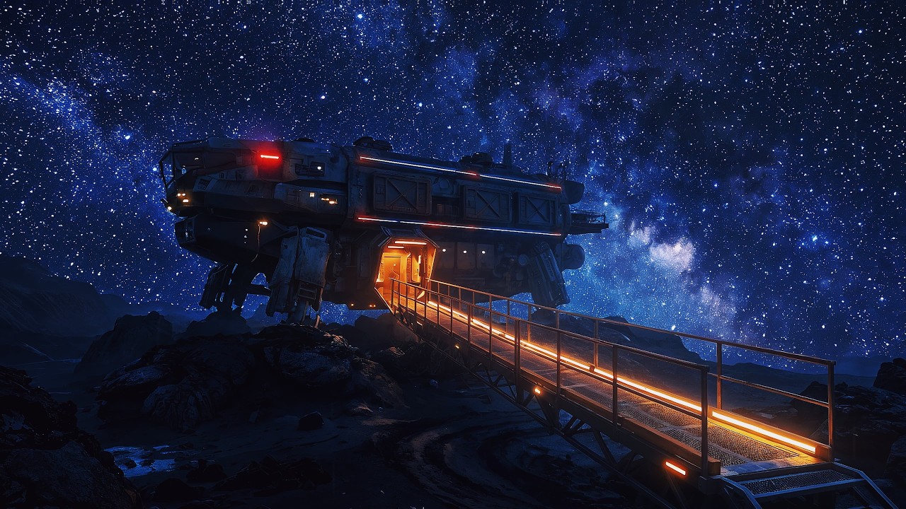 Chill Lofi Space Music for Mining Distant Planets🌌