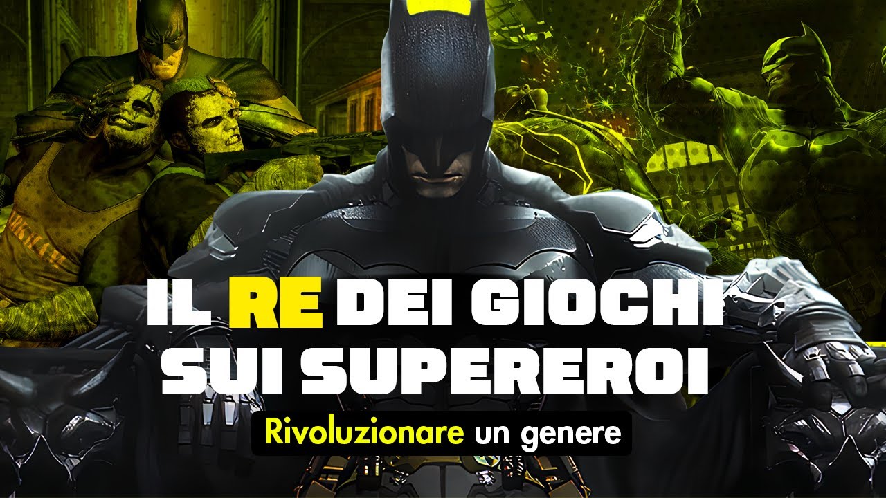 BATMAN ARKHAM ● il RE dei Videogiochi sui Supereroi