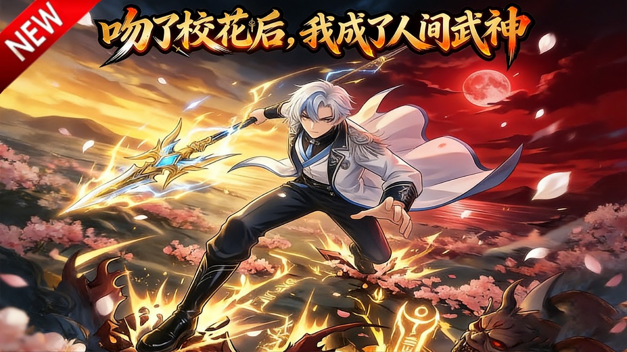 💥【新番上线】“废柴”顾清尘觉醒“神灵殿系统”，为激活系统当众强吻SS级校花洛雨漓，从而卷入一场跨越神魔的纷争！《吻了校花后，我成了人间武神》全集 Multi SUB #热血 #漫剧 #动漫魔女