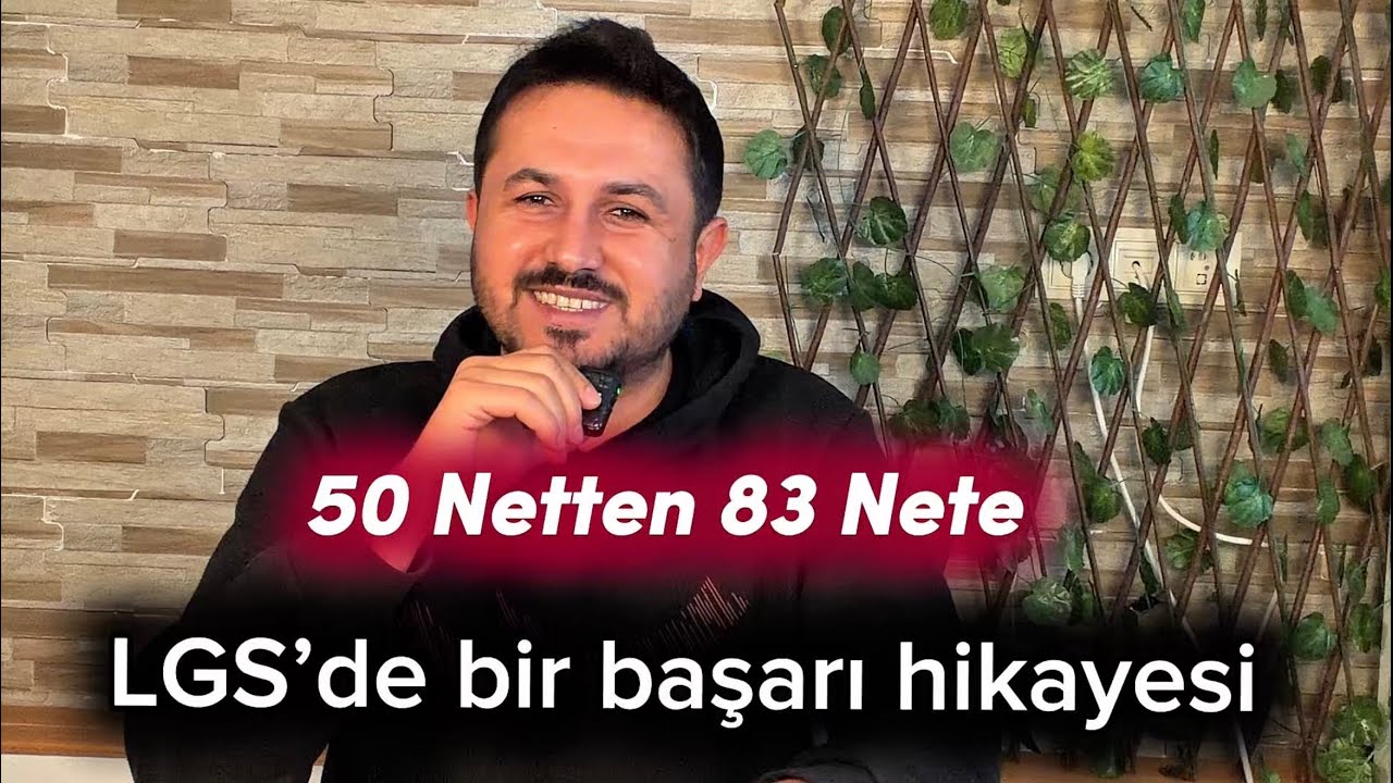 Kimsenin Söylemediği LGS denemelerinde Net Artırma Taktikleri 🎯50 Netten 83 Nete Nasıl Çıktık? 