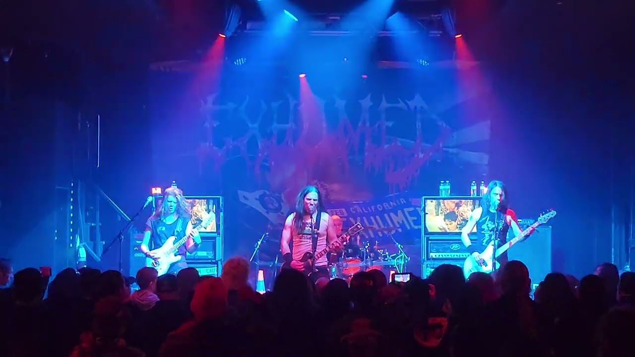 Exhumed - Unsafe At Any Speed/Red Asphalt/Shock Trauma ● San Jose, CA 2/19/2026 ● LIVE