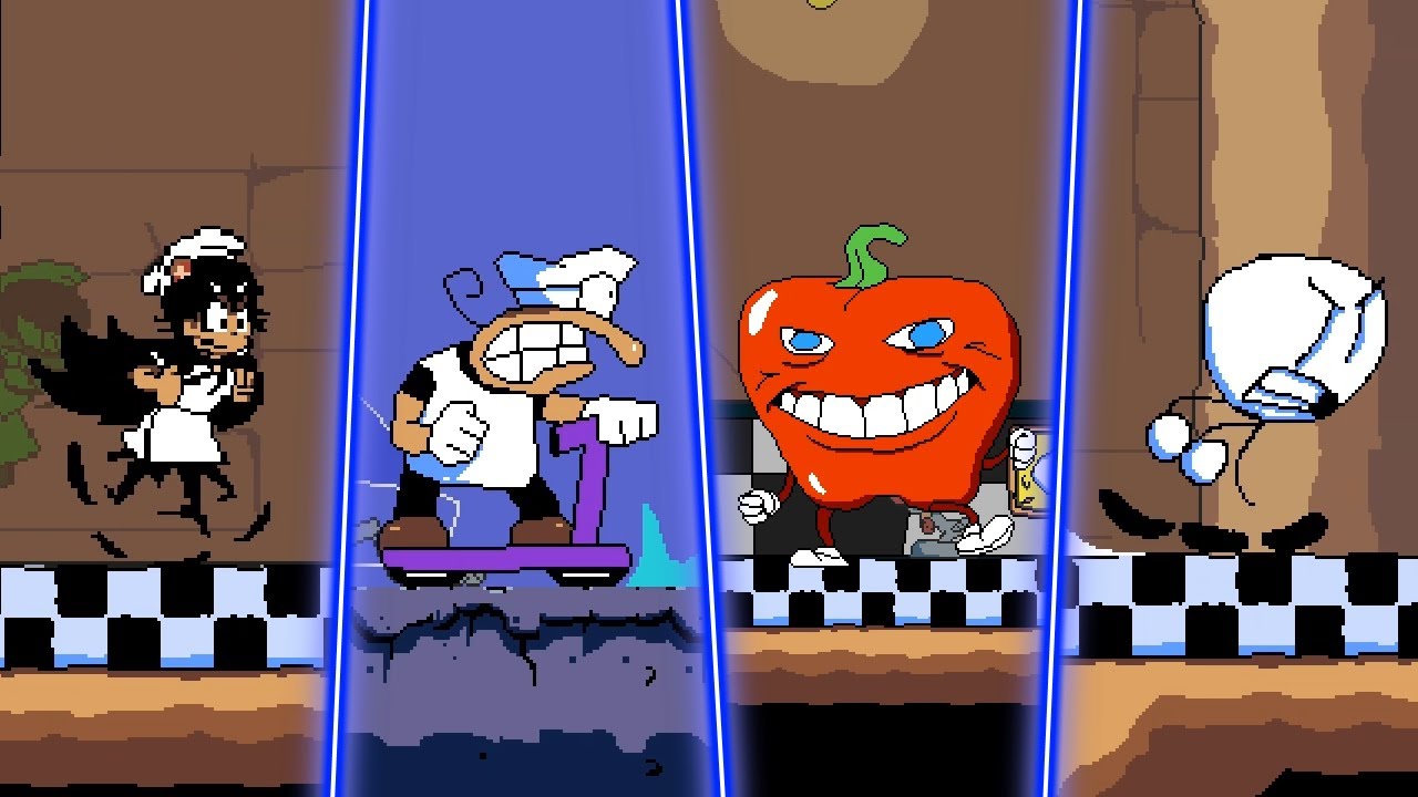 4 NEW Playable Characters in Pizza Massacre! [Pizza Massacre mods Gameplay]