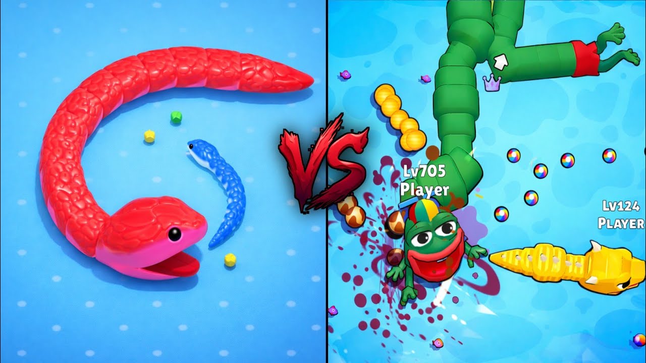 SNAKE CLASH.IO 🆚 SNAKE RUSH 3D — WHICH GAME IS ACTUALLY BETTER AT MAX LEVEL?🔥#263