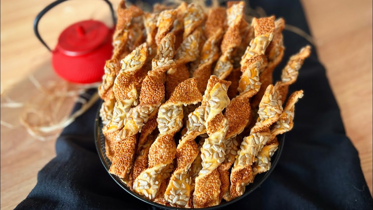 Görüp Görebileceğiniz En Lezzetli Çekirdekli Susamlı Kraker 😍 Haftalarca Bayatlamıyor 🔥👌🏼