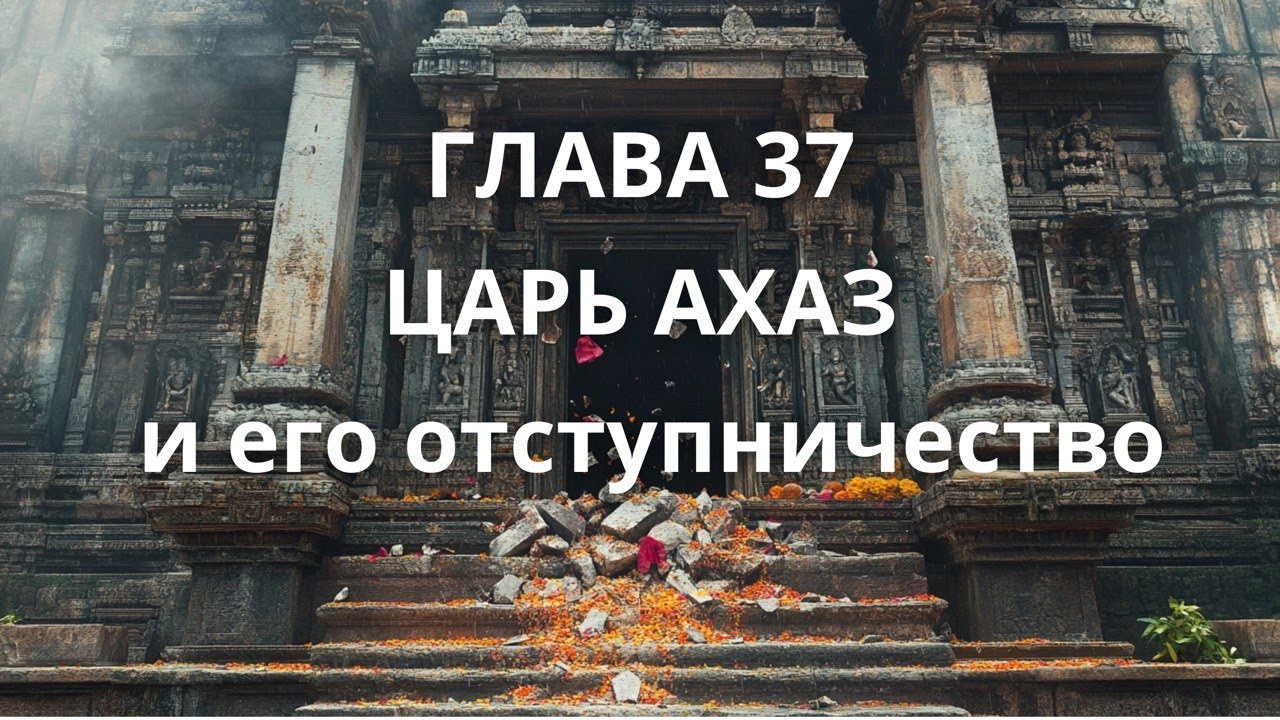 Глава 37: Царь Ахаз и его отступничество