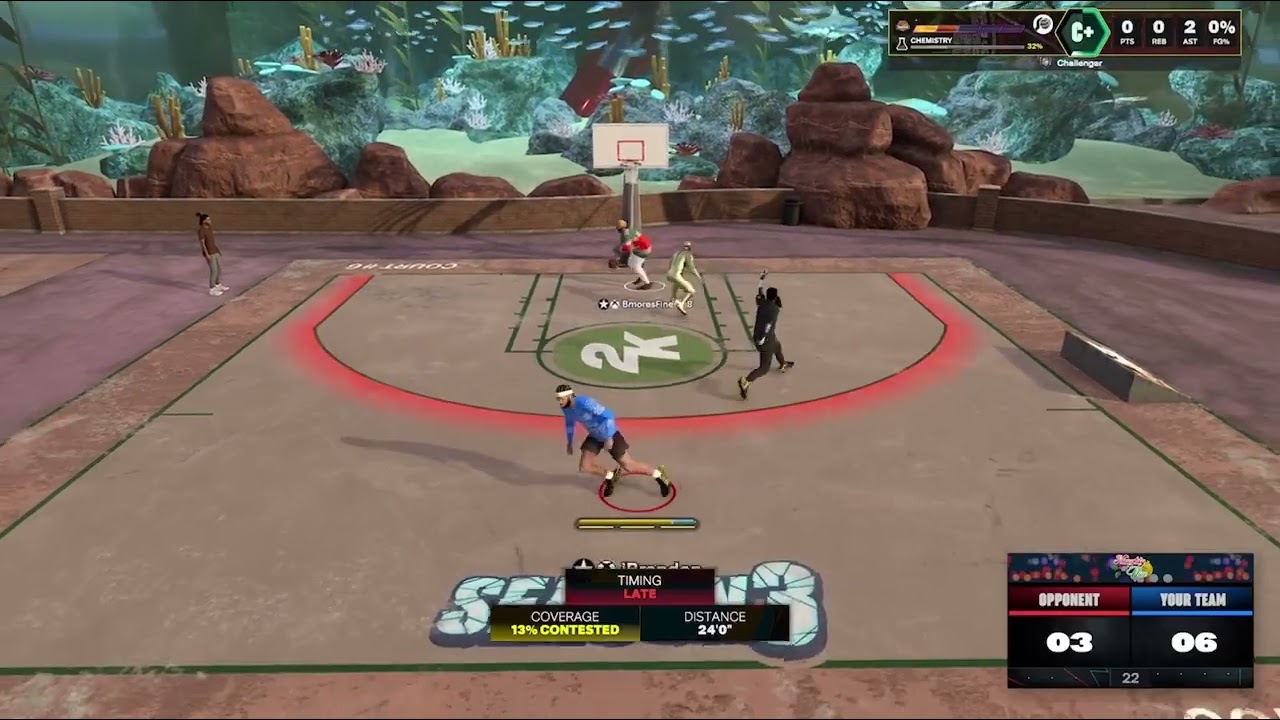 iBrandon Vs. Cheater shooting 91% (#13 in Kentucky & #54 in Florida)