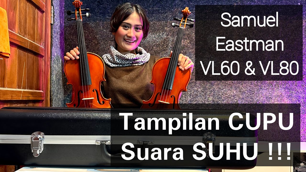 Review Biola / Violin Samuel Eastman VL 60 dan VL 80 - SE Music House Bandung