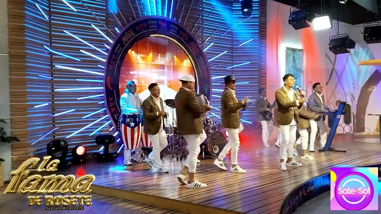 CARICIAS DE AMOR- EN PROGRAMA SALE EL SOL-ATRAS DE CAMARAS- LA FAMA DE ROSETE
