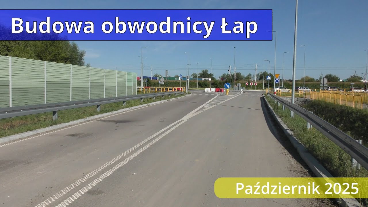 Budowa obwodnicy Łap #18
