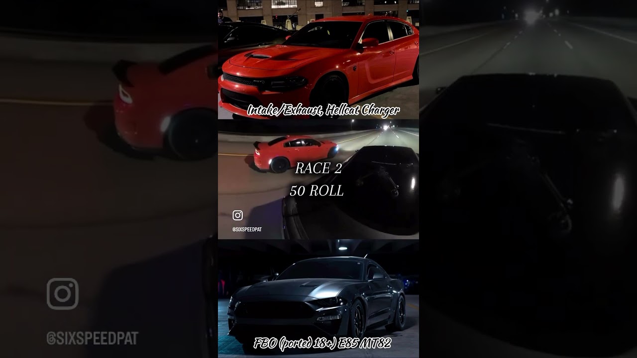 FBO e85 +meth 5.0 🆚 FBO tune srt hellcat 