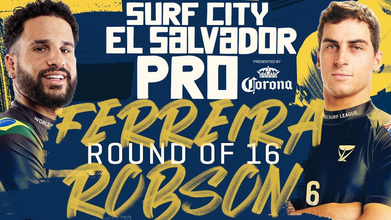 Italo Ferreira vs Callum Robson | Surf City El Salvador Pro - Round of 16 Heat Replay