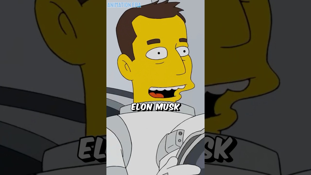 Elon Musk Is In The Simpsons? 