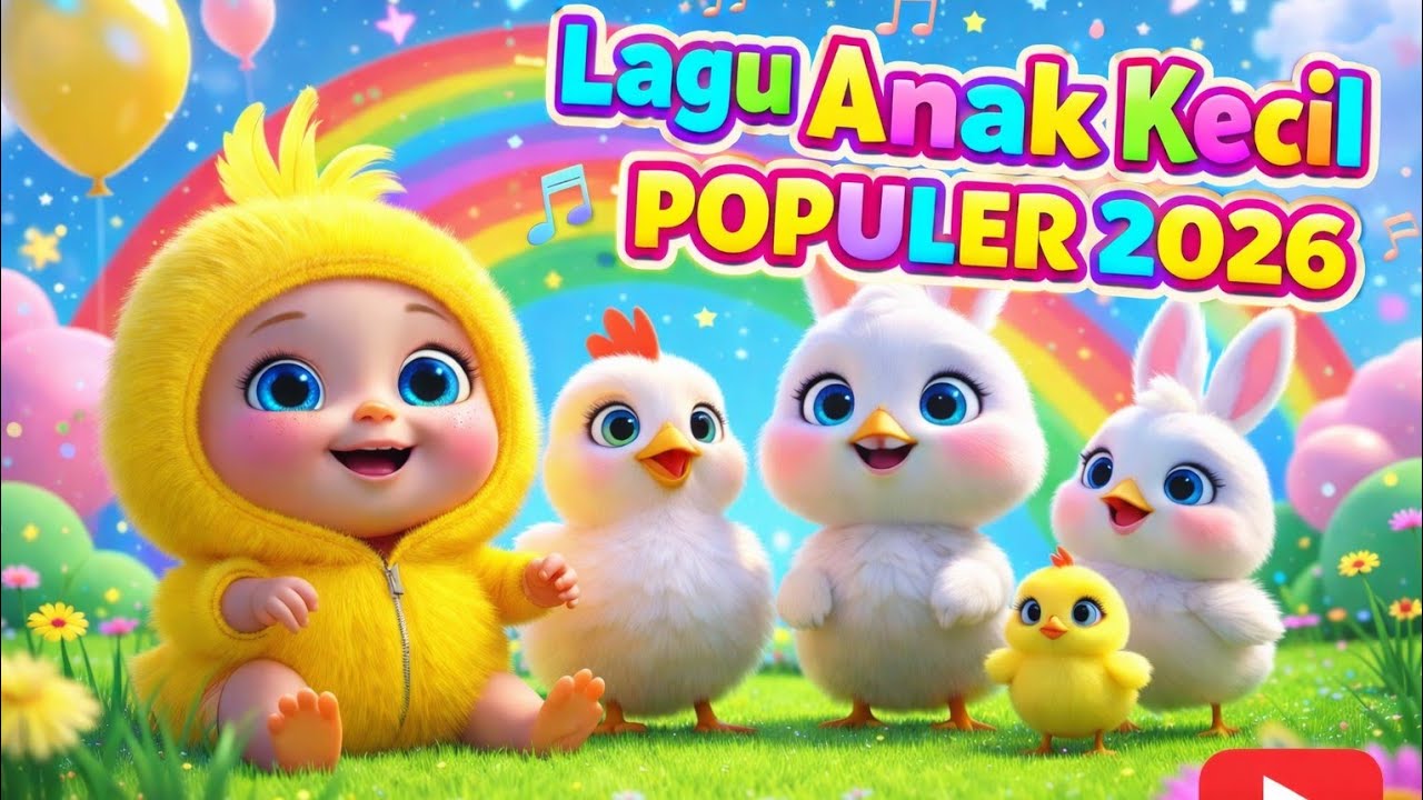 Lagu anak terbaru - LIMA BEBEK KECIK- TEKKOTEK -lagu anak anak- lagu anak INDONESIA TERPOPULER