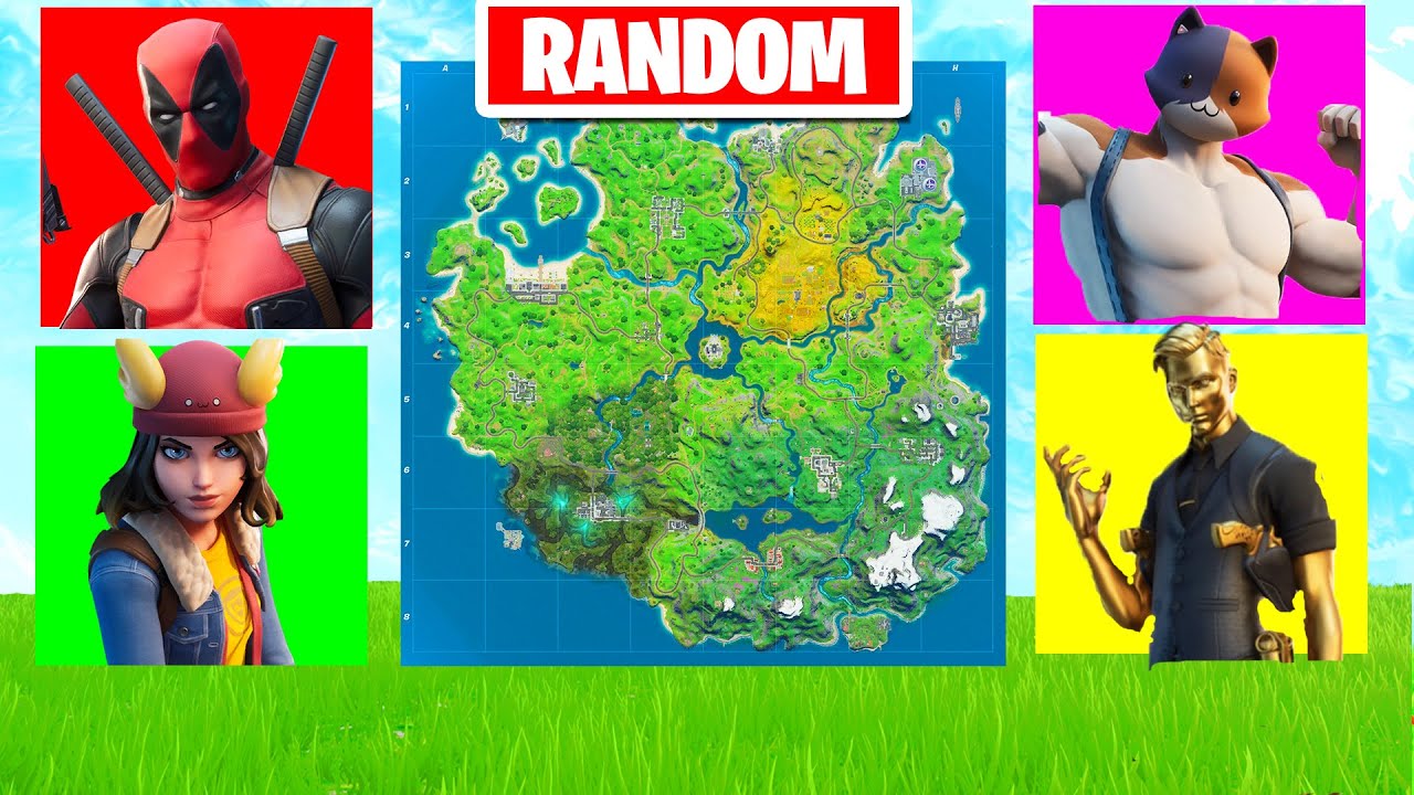 RANDOM DEADPOOL Boss CHALLENGE (Fortnite)