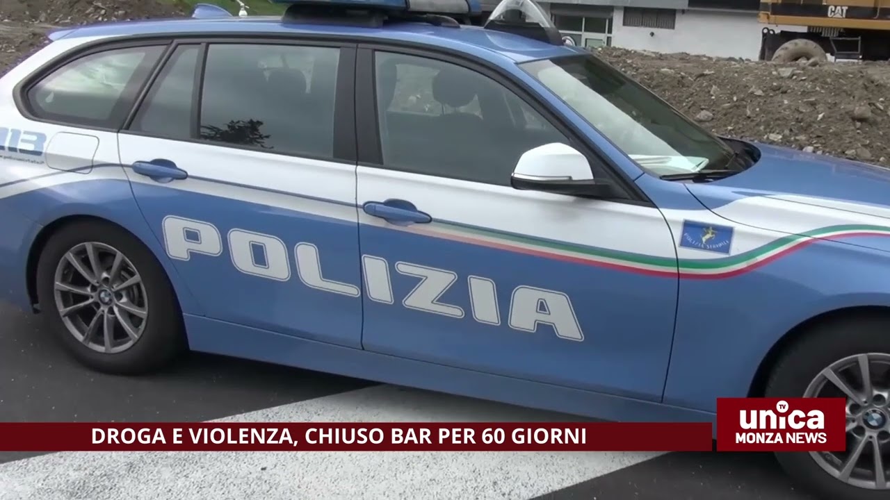 Droga e violenza, chiuso bar per 60 giorni