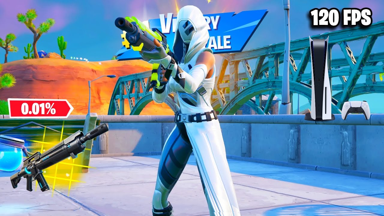 Fortnite Reload | Mythic Overclocked Pulse Rifle |  High Elimination On PS5 | 120 FPS