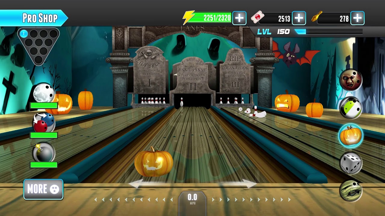 PBA Bowling Challenge - Cemetery Lanes | Halloween Exhibition