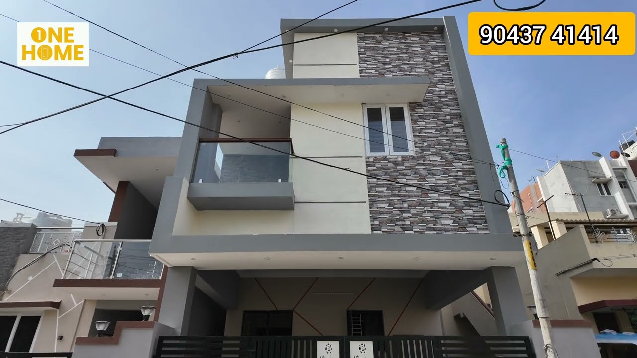 🎁 Double Height Ceiling 3BHK Duplex House for sale in Trichy City | Home 08