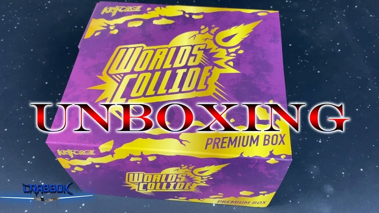 KeyForge - Worlds Collide Premium Box Unboxing