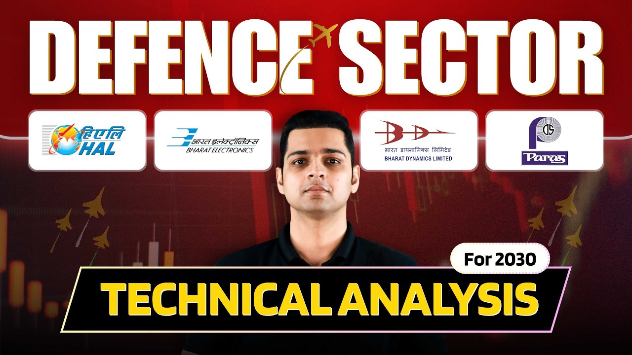 Defence Stocks in India - Sector Analysis | HAL, BEL, BDL & Paras Defence | Full Technical Analysis