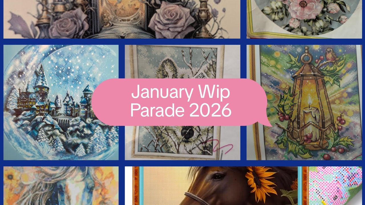 End of the month wip parade for January 2026