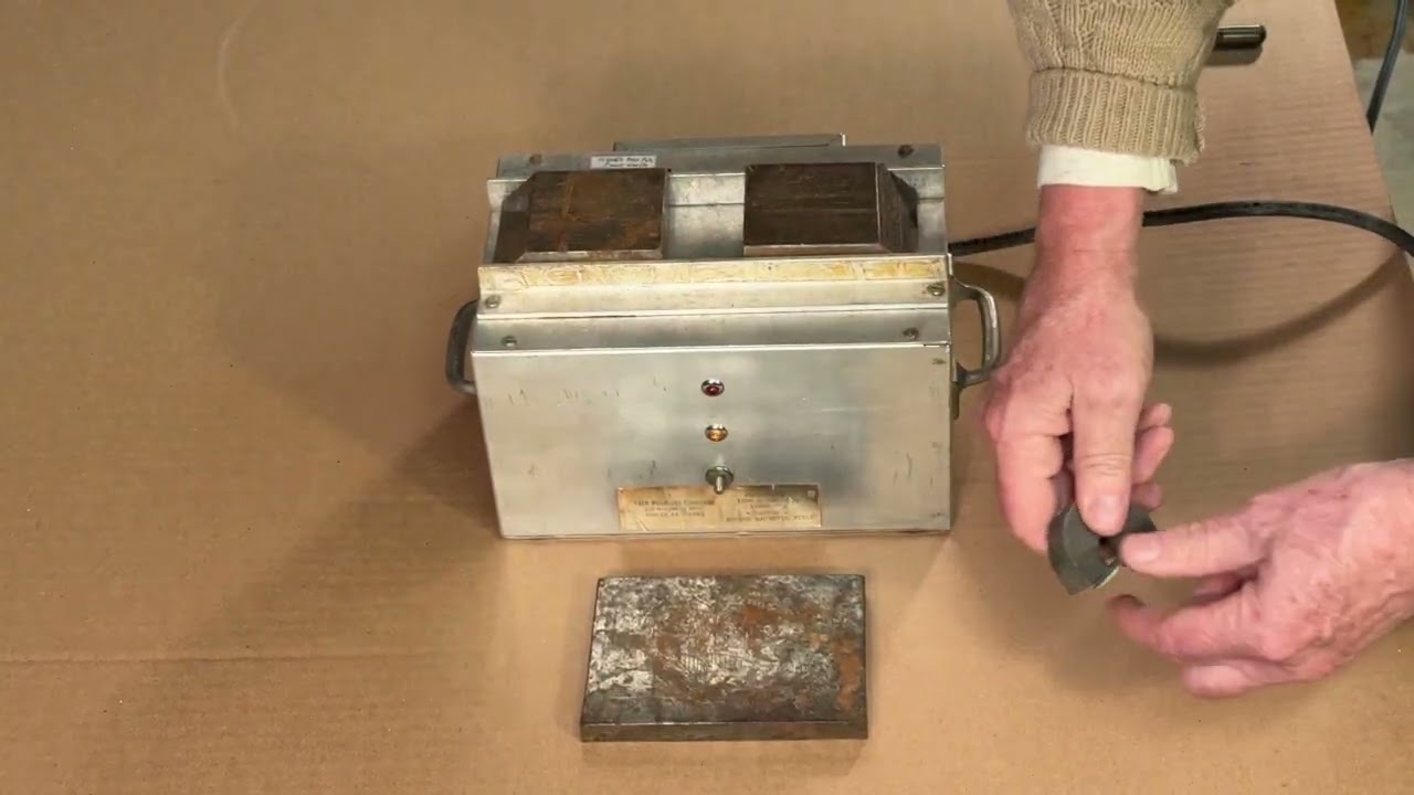 Magnetizer Demonstration. This shows what a magnetizer can do.