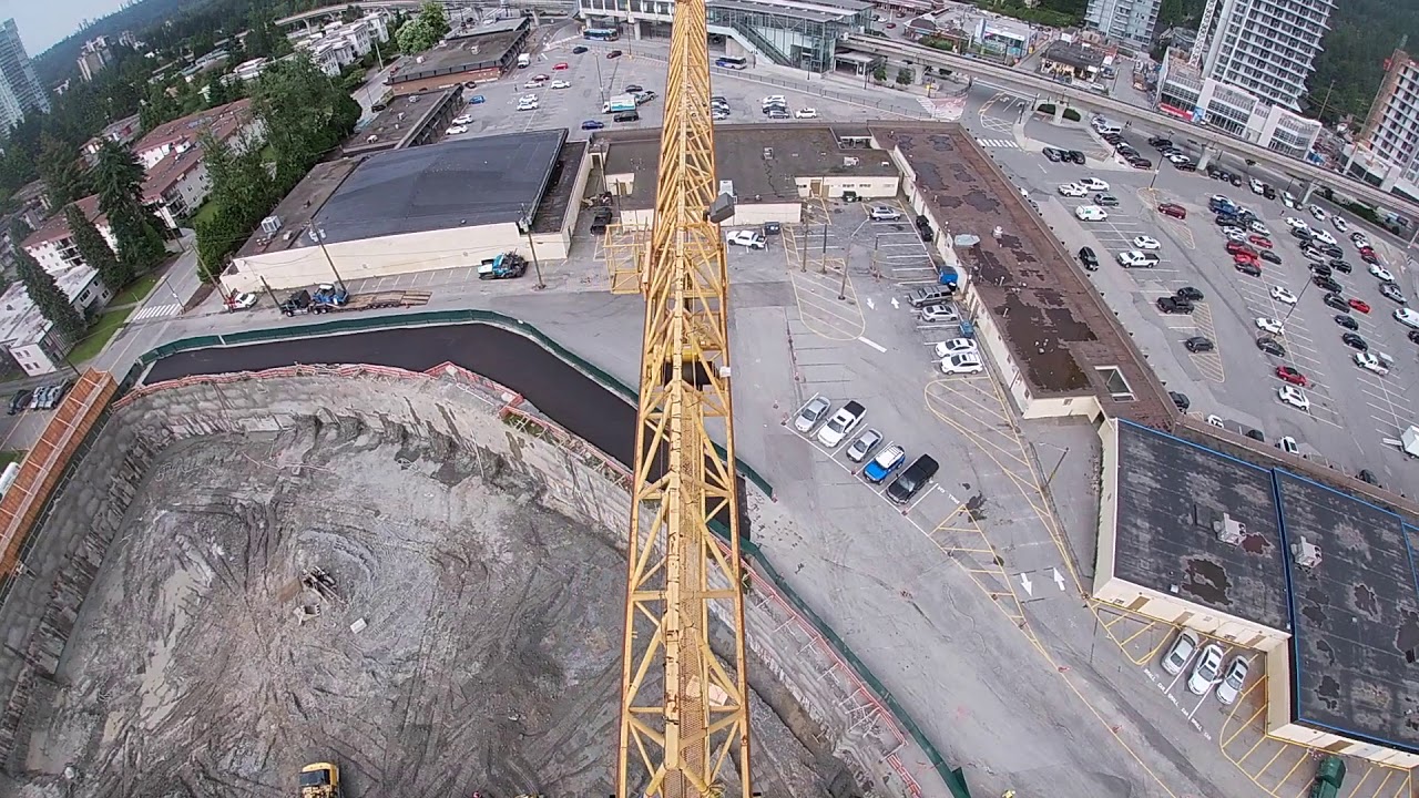 CraneVistas Tower Crane TimeLapse Diary June 26th 2020