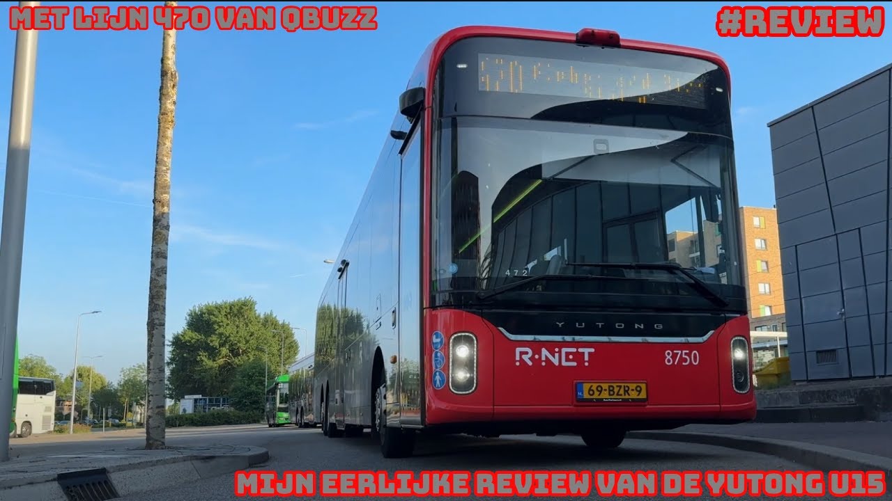 DE DIKSTE BUS VAN NEDERLAND - QBuzz YUTONG U15 Review