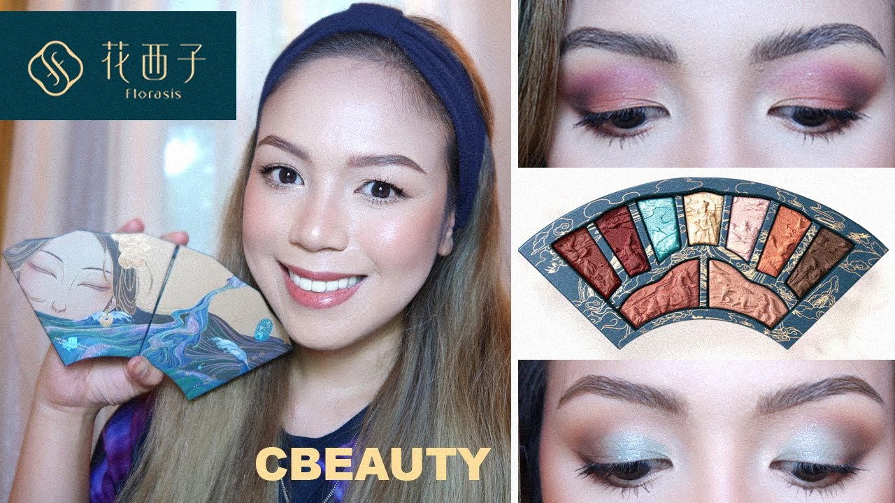 FLORASIS FLORAL ENGRAVING ODEY MAKEUP PALETTE (THE ENCOUNTER) REVIEW AND DEMO - candyloveart