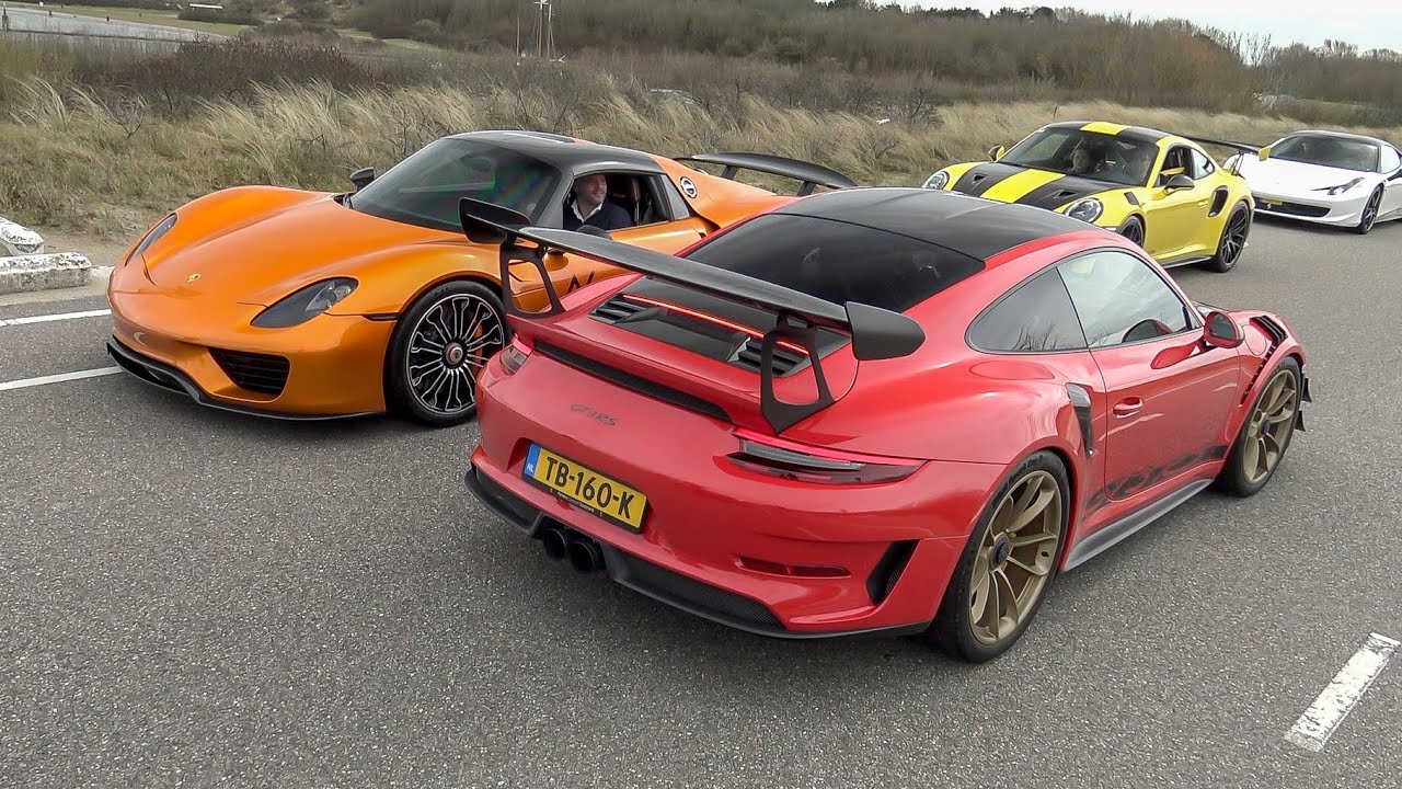 Supercars Accelerating - Armytrix SVJ, SF90, Novitec 812, 918 Spyder, 900HP Huracan, JCR Race GT3 RS