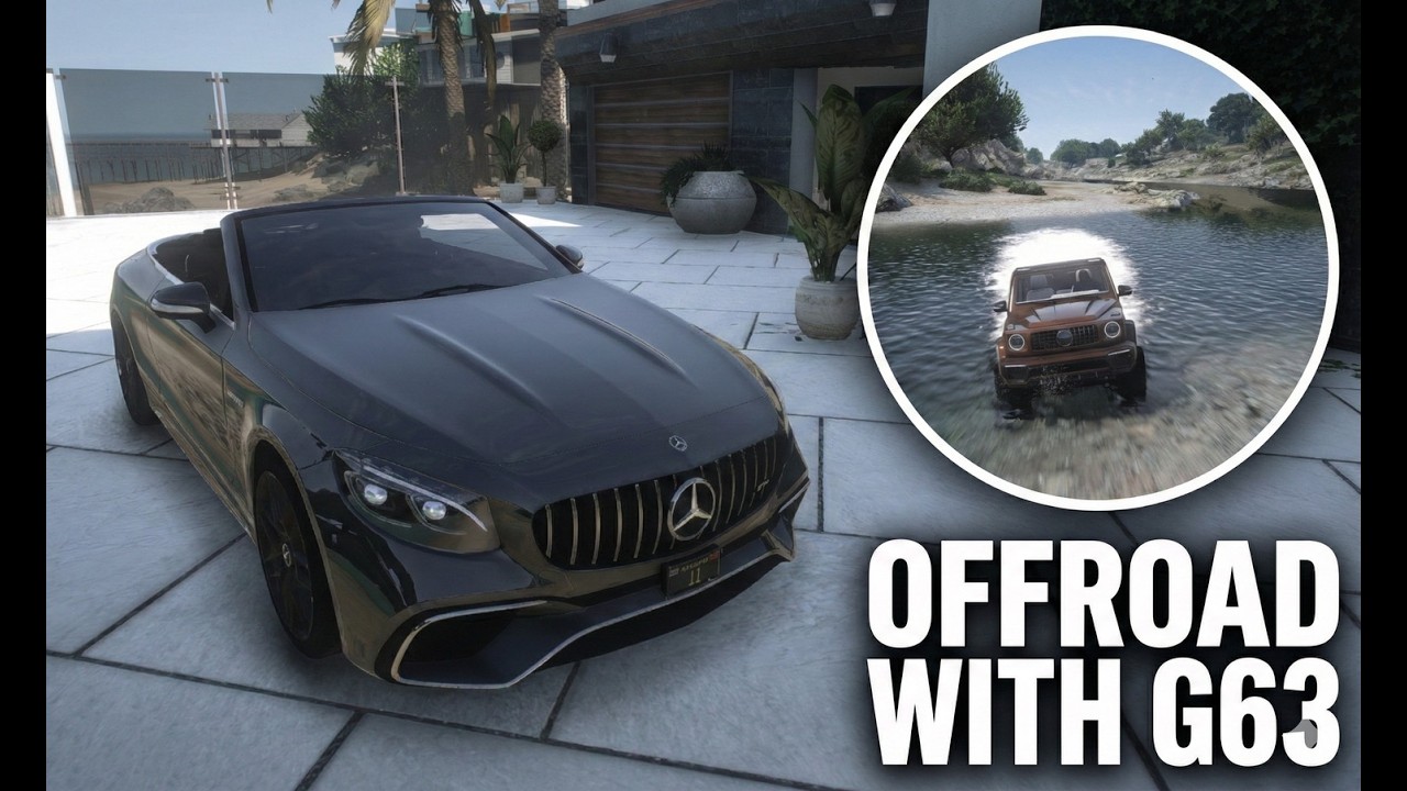 offroad in mud with g63  II GTA-V II